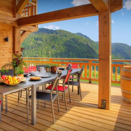 Chalet Sabaroc - Ovo Network La Giettaz Bagian luar foto