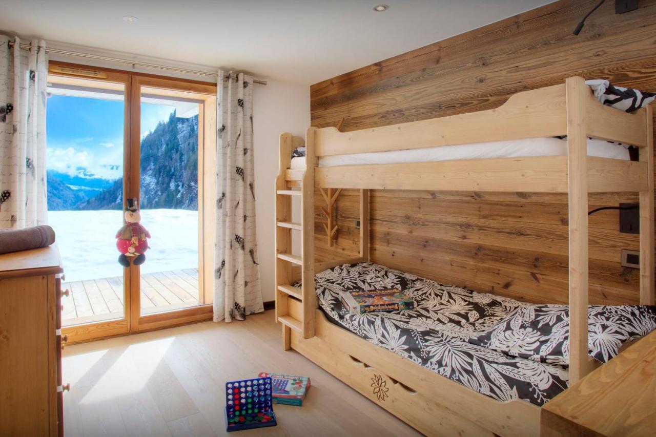 Chalet Sabaroc - Ovo Network La Giettaz Bagian luar foto