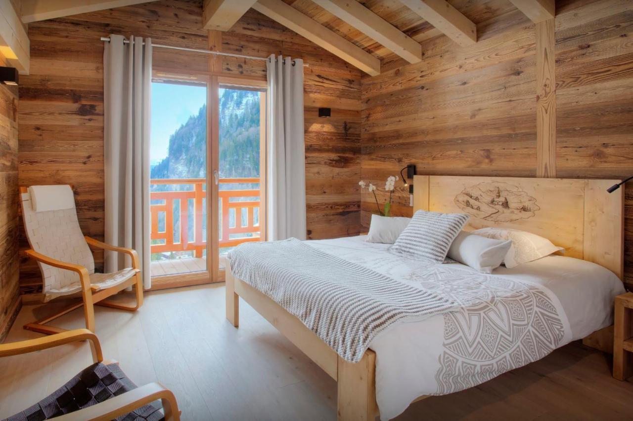 Chalet Sabaroc - Ovo Network La Giettaz Bagian luar foto