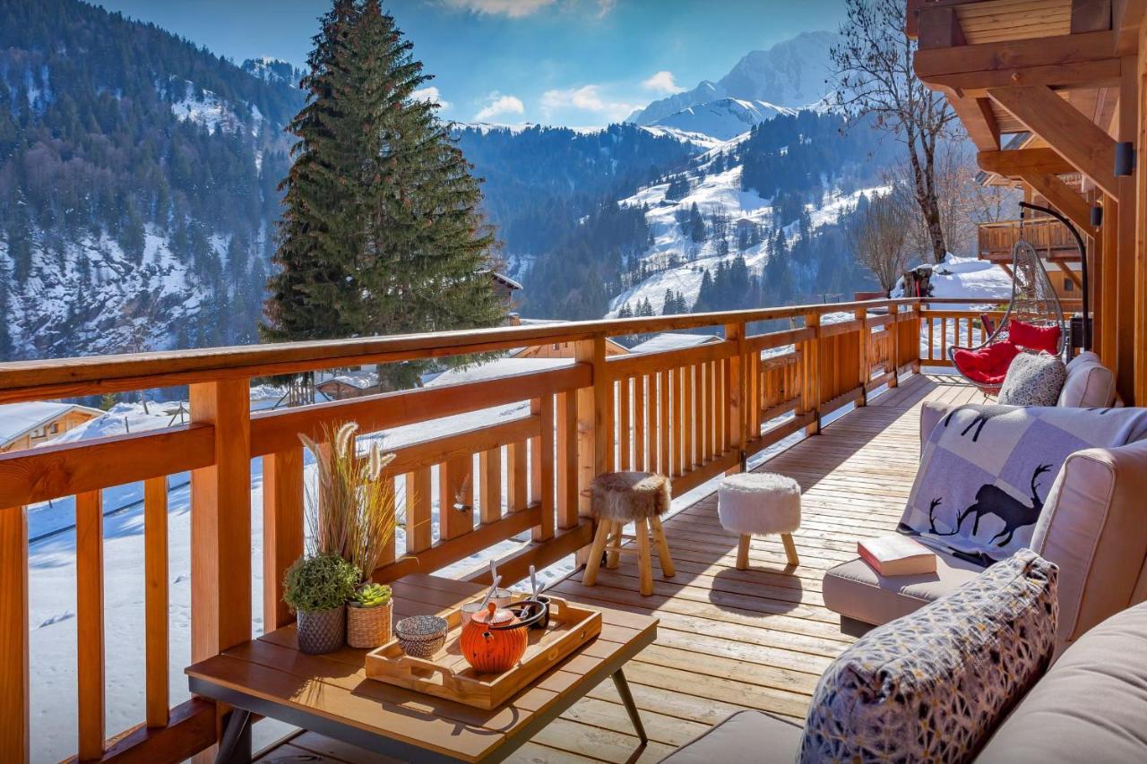 Chalet Sabaroc - Ovo Network La Giettaz Bagian luar foto