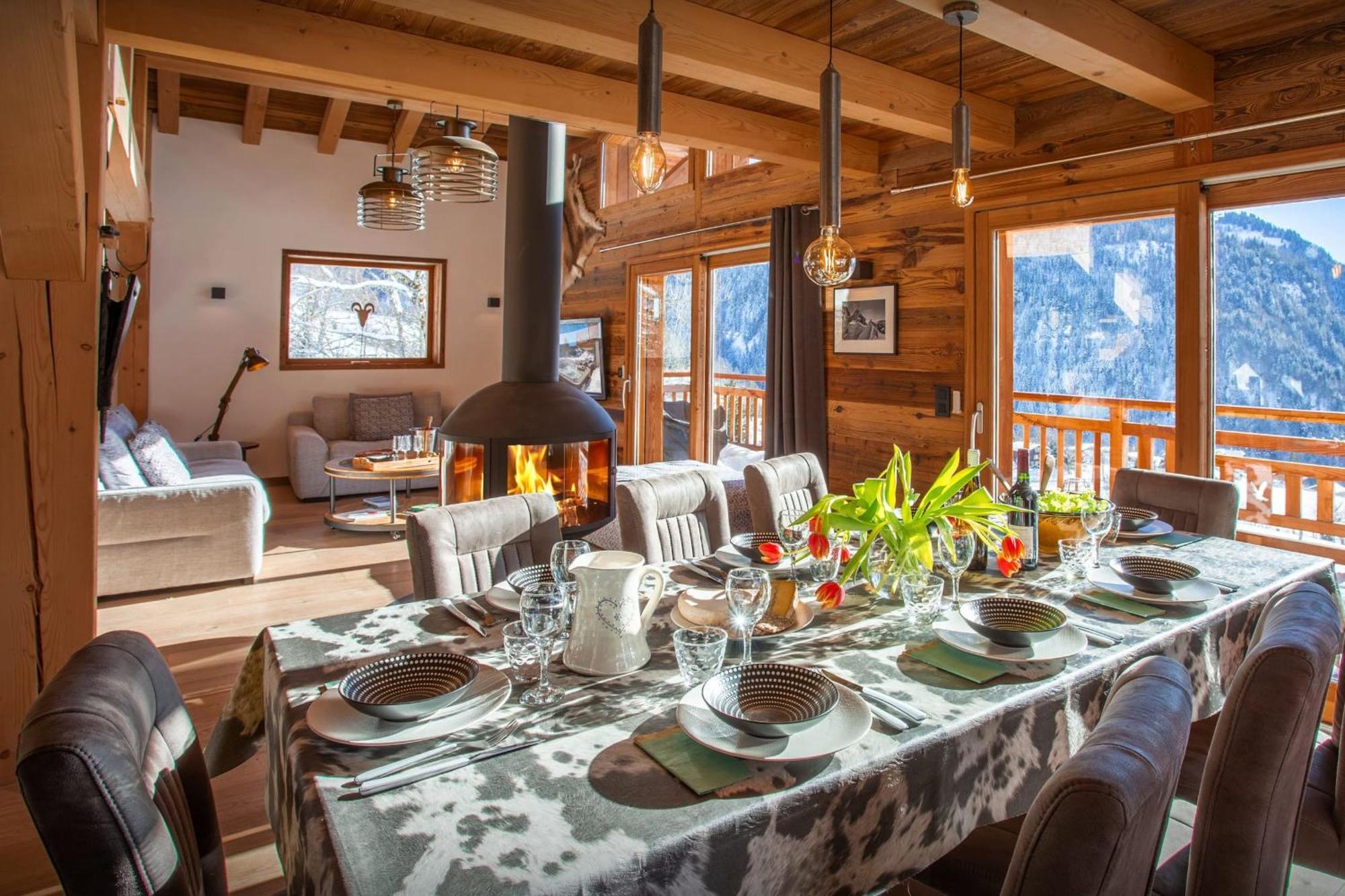 Chalet Sabaroc - Ovo Network La Giettaz Bagian luar foto
