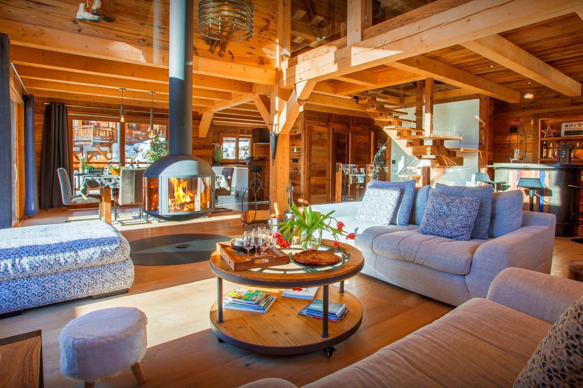 Chalet Sabaroc - Ovo Network La Giettaz Bagian luar foto