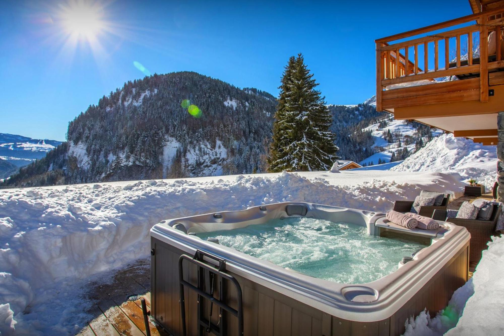 Chalet Sabaroc - Ovo Network La Giettaz Bagian luar foto